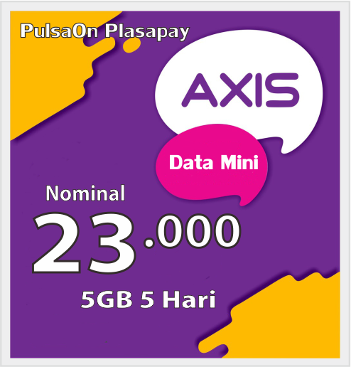 Paket Internet Axis Data Mini - Mini Axis 5GB 5 Hari