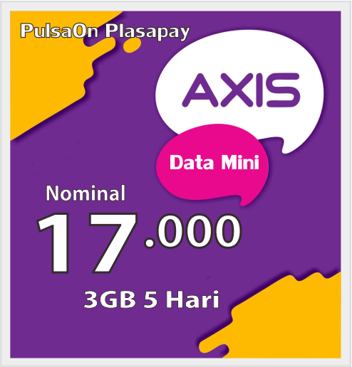 Paket Internet Axis Data Mini - Mini Axis 3GB 5 Hari