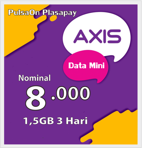 Paket Internet Axis Data Mini - Mini Axis 1,5GB 3 Hari