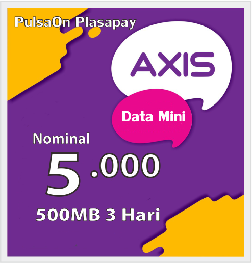 Paket Internet Axis Data Mini - Mini Axis 500MB 3 Hari