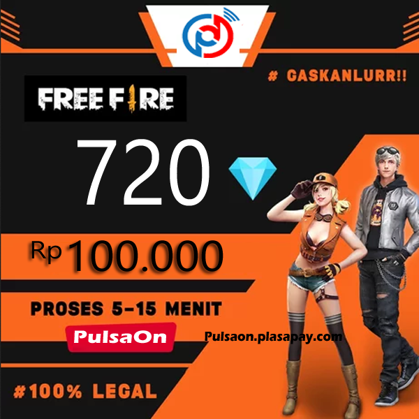 Produk Admin 1 FREE FIRE ALTERNATIF - 790 Diamond Free Fire