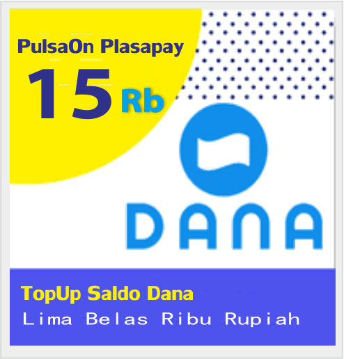 Produk Admin 1 TOPUP DANA - Dana 15.000