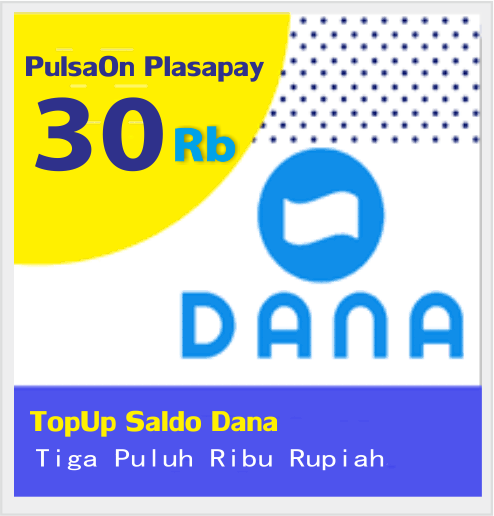 Produk Admin 1 TOPUP DANA - Dana 30.000