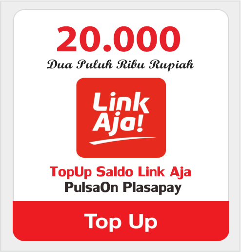 Produk Admin 1 TOPUP LINKAJA - SALDO LINKAJA 20.000