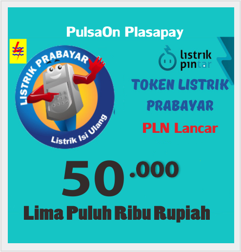 Produk Admin 2 Pulsa PLN Lancar - PLN Lancar 50.000