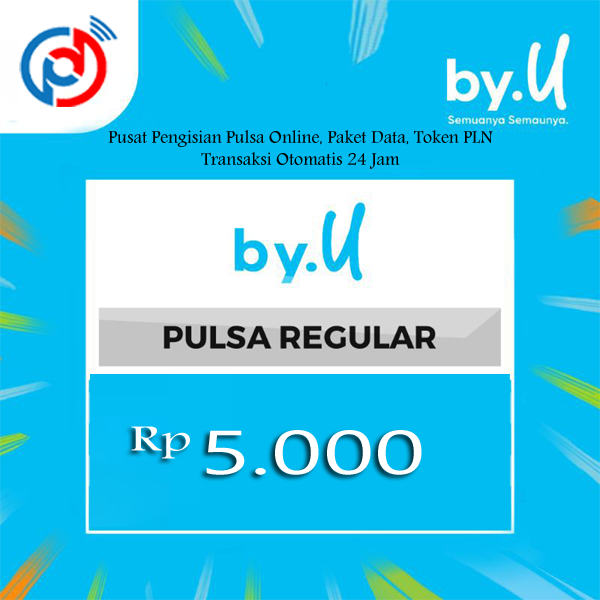 Pulsa BY U PULSA - By U 5.000