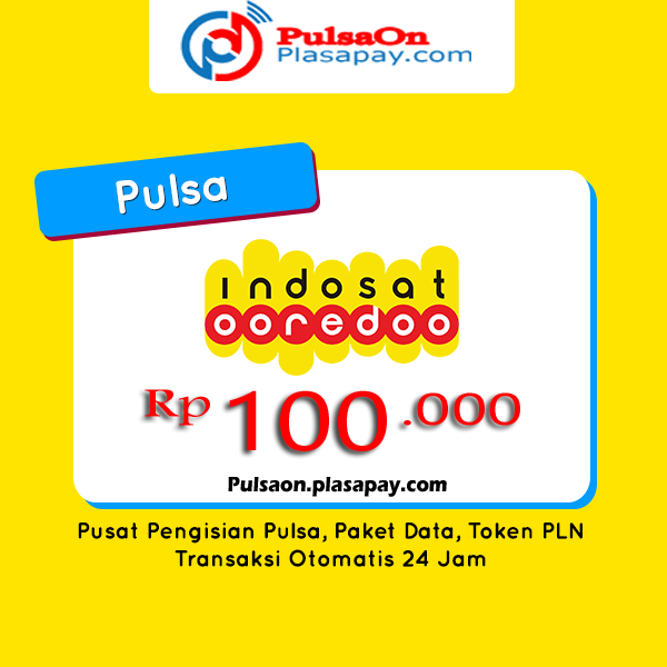 Pulsa PULSA INDOSAT - Indosat 100.000