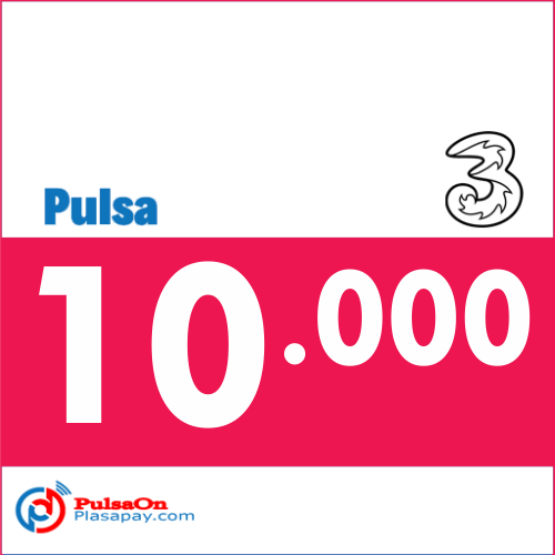 Pulsa PULSA TRI - THREE REGULER 10.000
