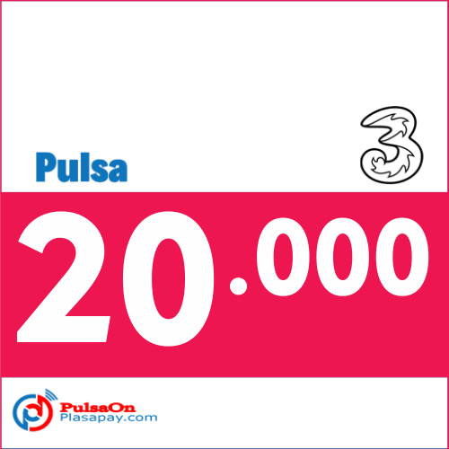 Pulsa PULSA TRI - THREE REGULER 20.000