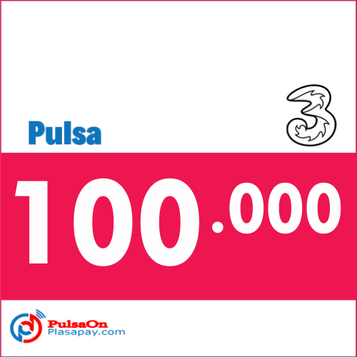 Pulsa PULSA TRI - THREE REGULER 100.000