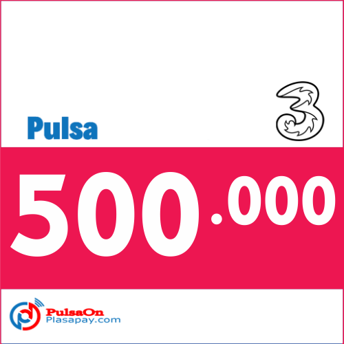 Pulsa PULSA TRI - THREE REGULER 500.000